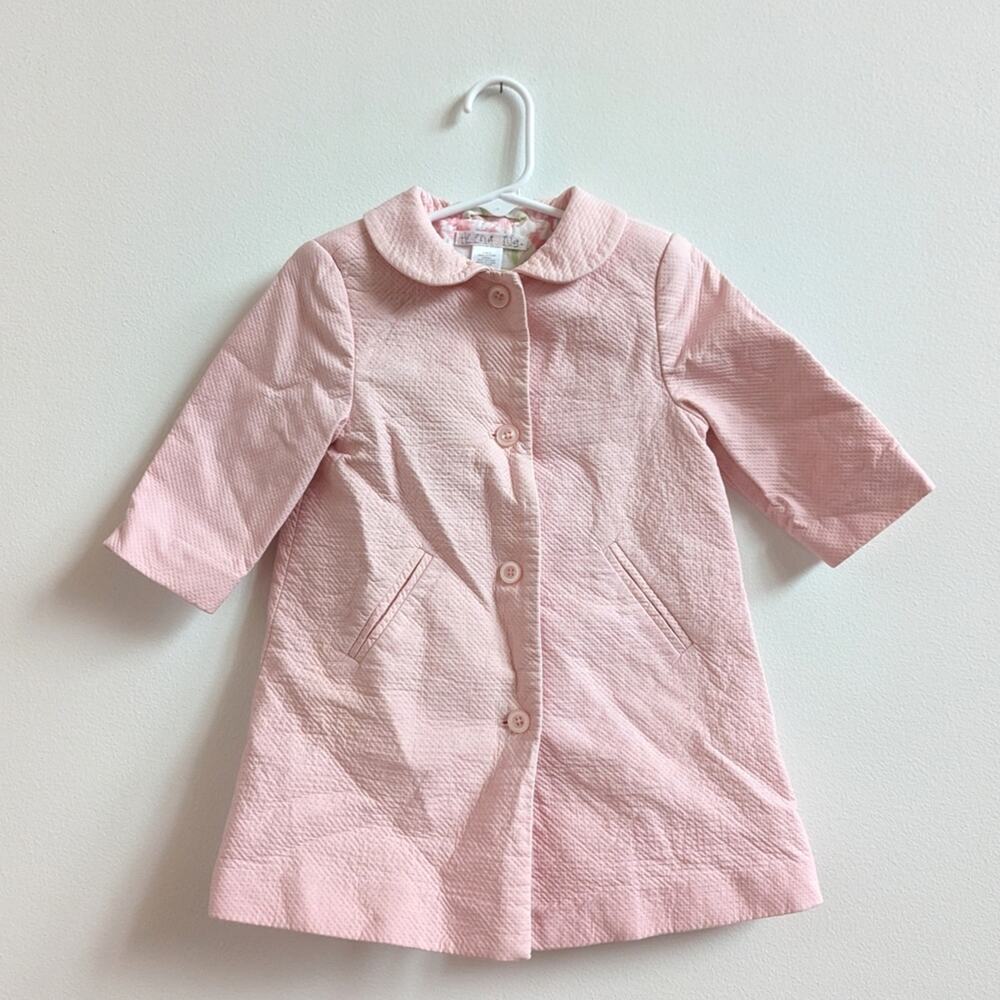 Janie and Jack Jacket Baby Girls Sz 6-12m Pink Butterfly Dreams 2004